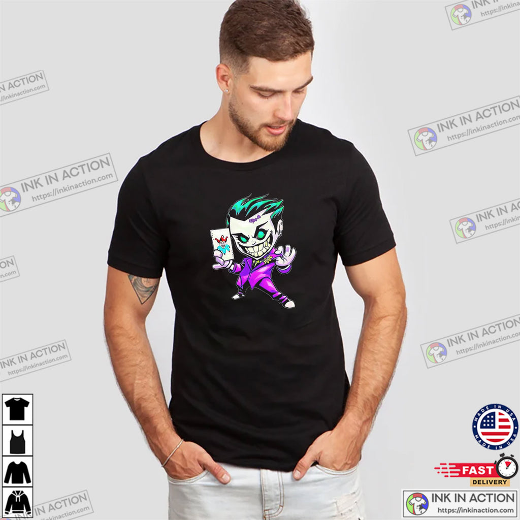 The Joker Arkham City Animation T-shirt