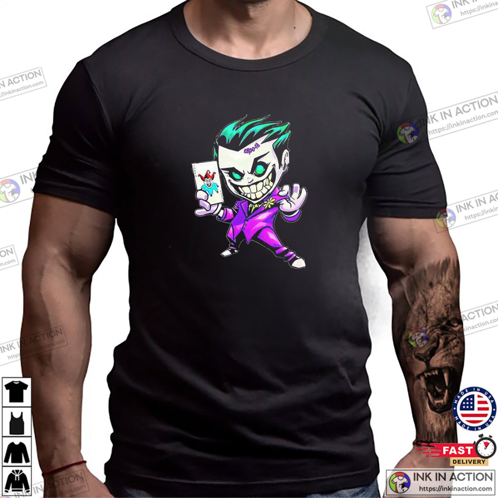 The Joker Arkham City Animation T-shirt