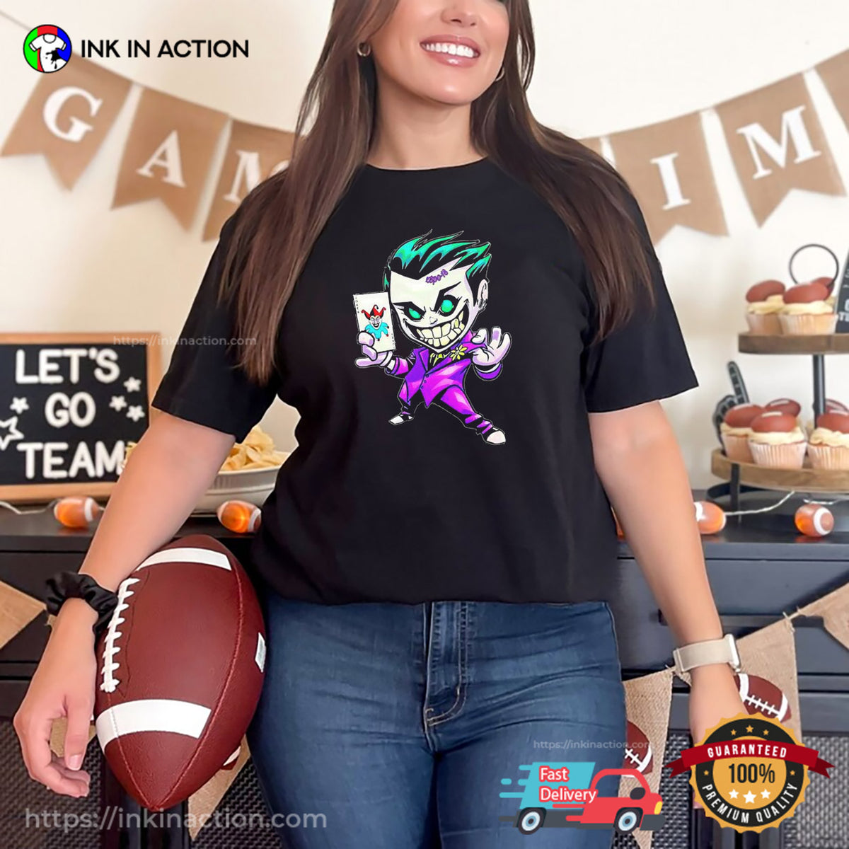 The Joker Arkham City Animation T-shirt