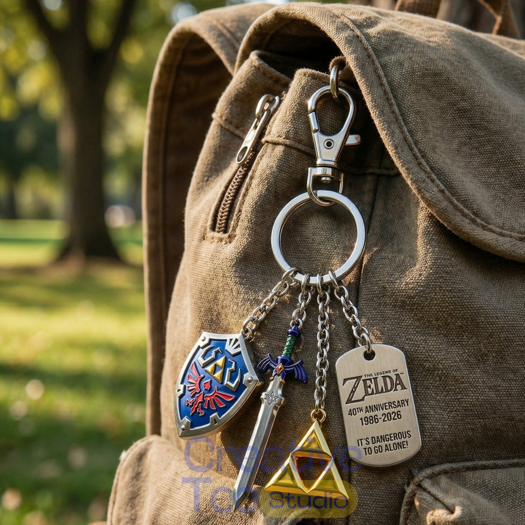 The Legend of Zelda 40th Anniversary Limited Edition Keychain