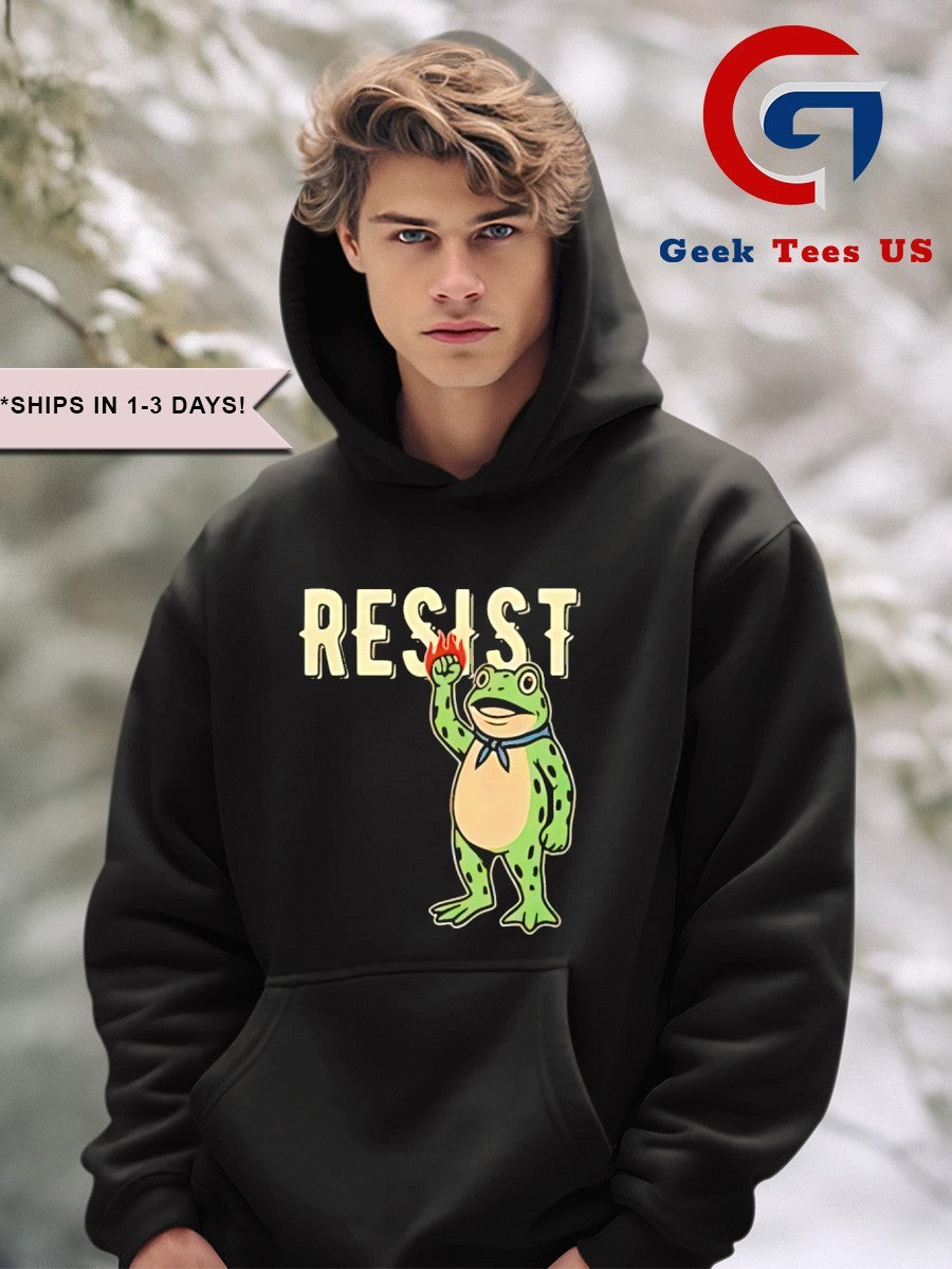 The Machine Portland Frog Protest Resist Rage Against shirt