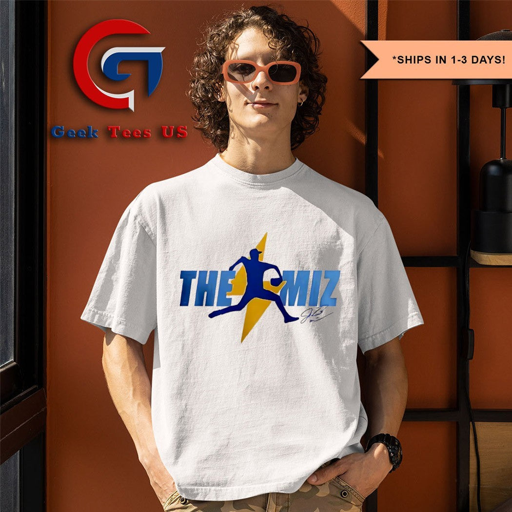 The Miz Jacob Misiorowski Milwaukee Brewers 2025 signature shirt