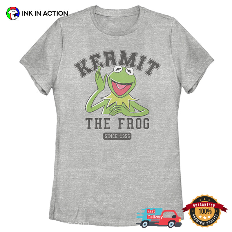The Muppets Kermit The Frog Since 1955 Retro Style T-shirt