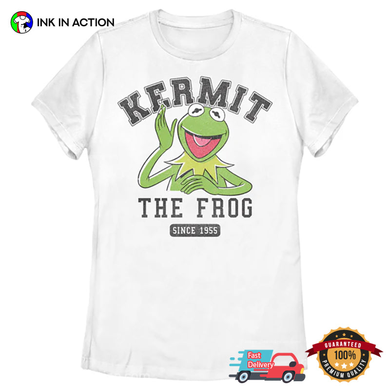 The Muppets Kermit The Frog Since 1955 Retro Style T-shirt