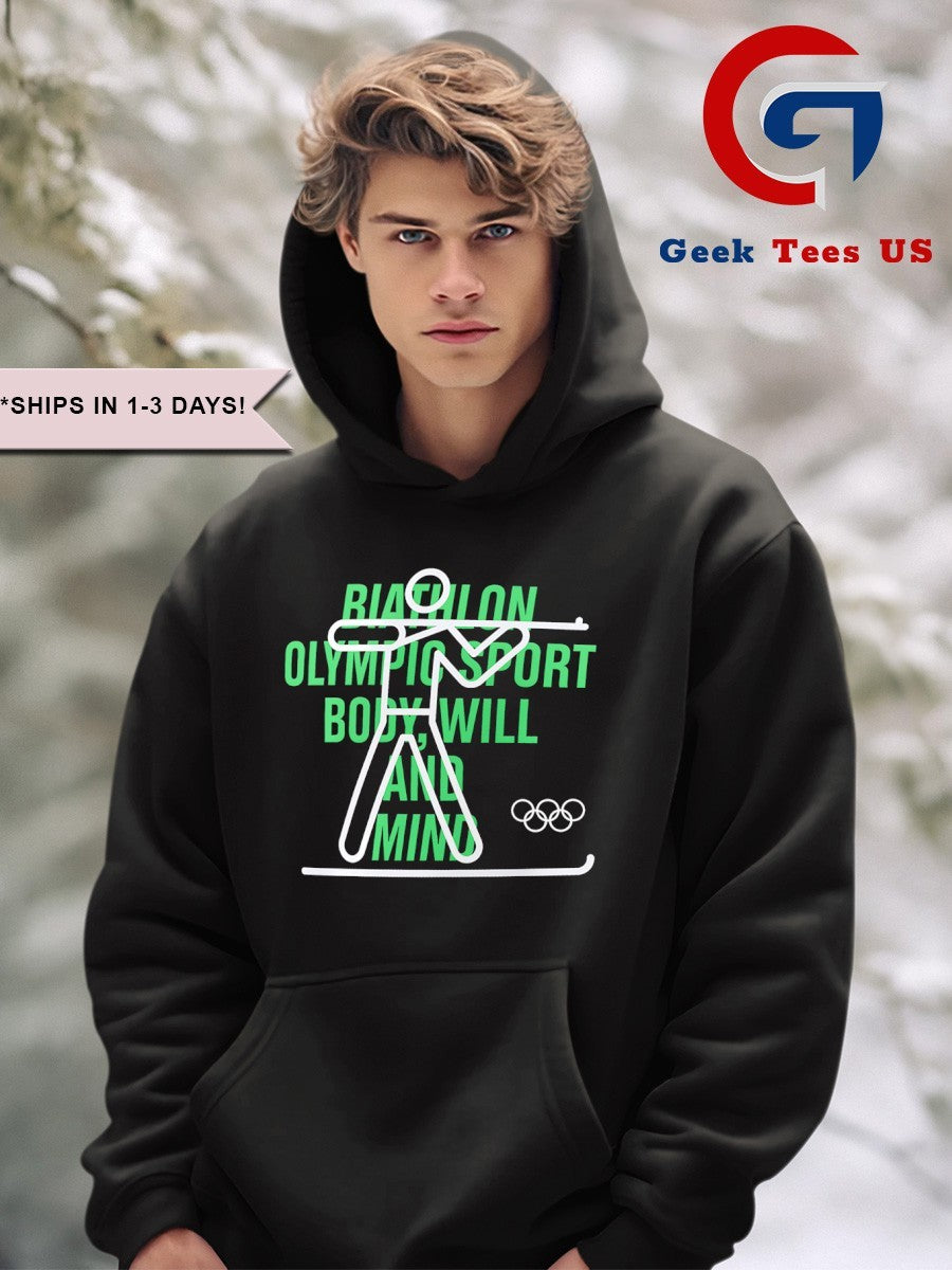 The Olympic Collection Biathlon 2025 shirt
