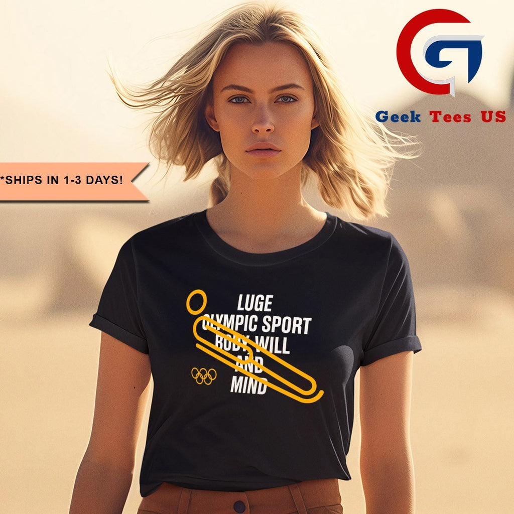 The Olympic Collection Luge 2025 shirt
