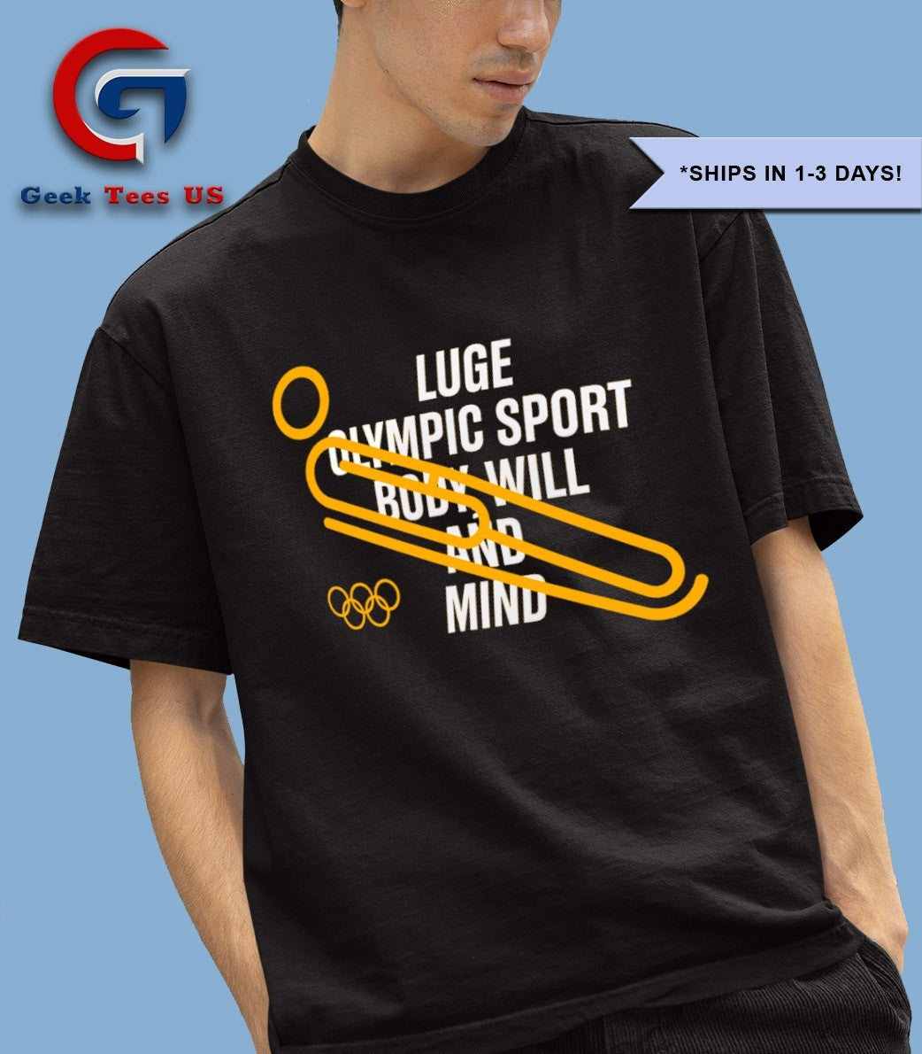 The Olympic Collection Luge 2025 shirt