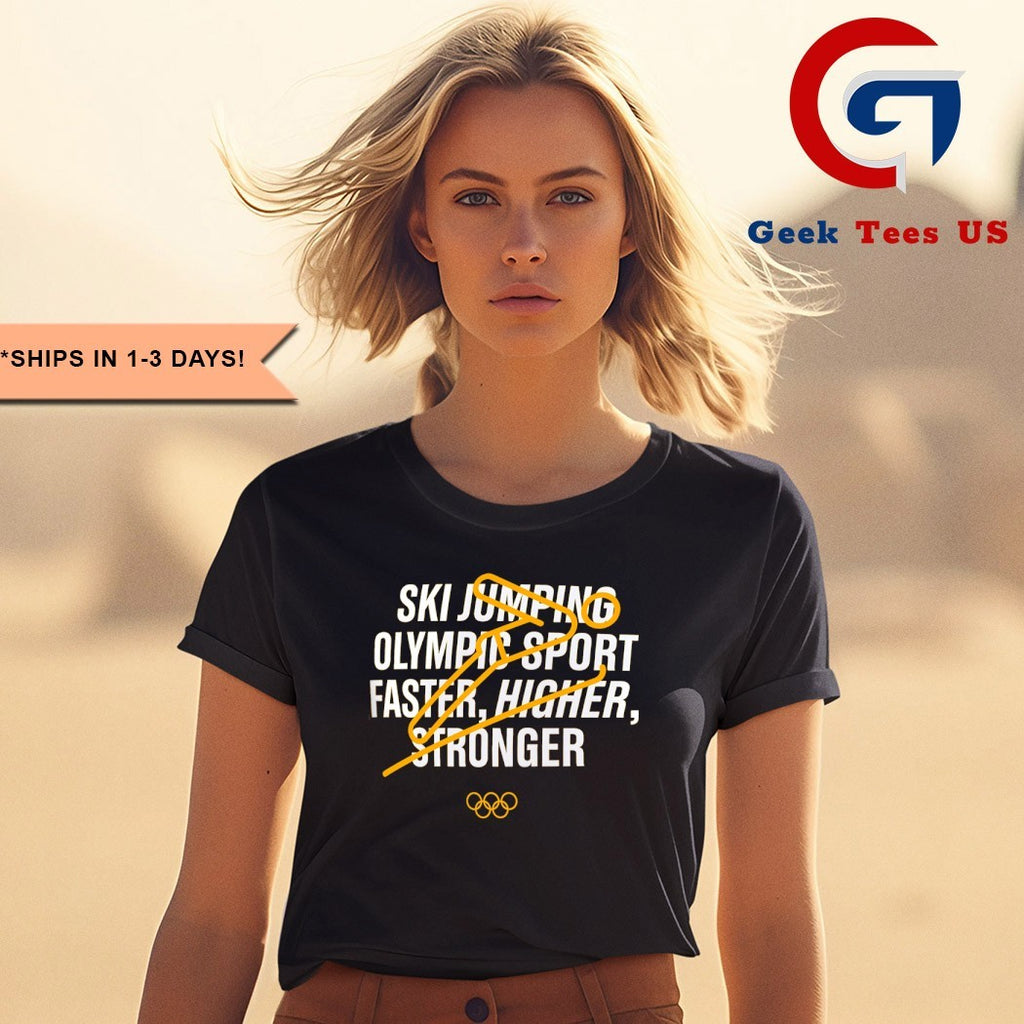 The Olympic Collection Ski Jumping 2025 shirt