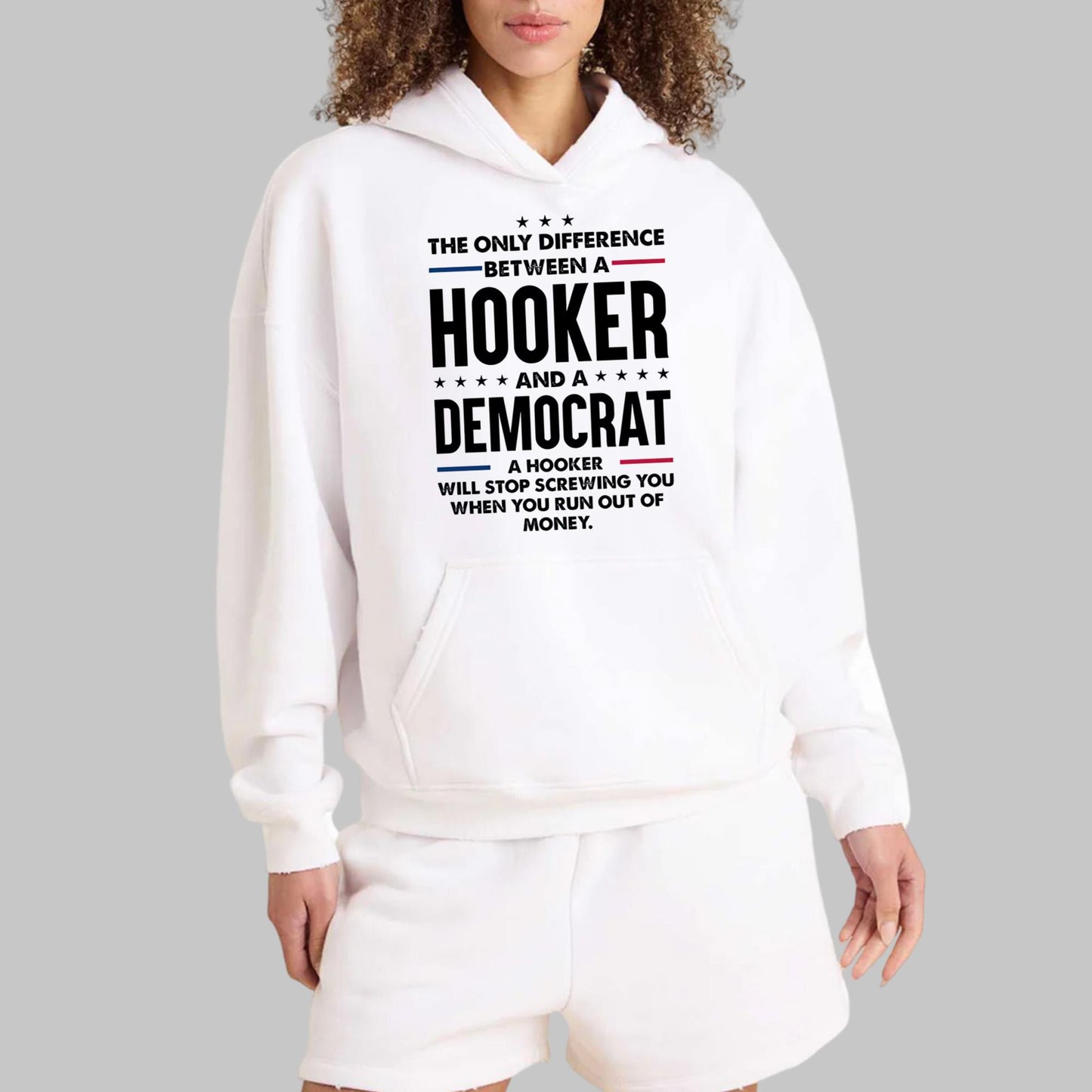 The Only Difference Between A Hooker Shirt