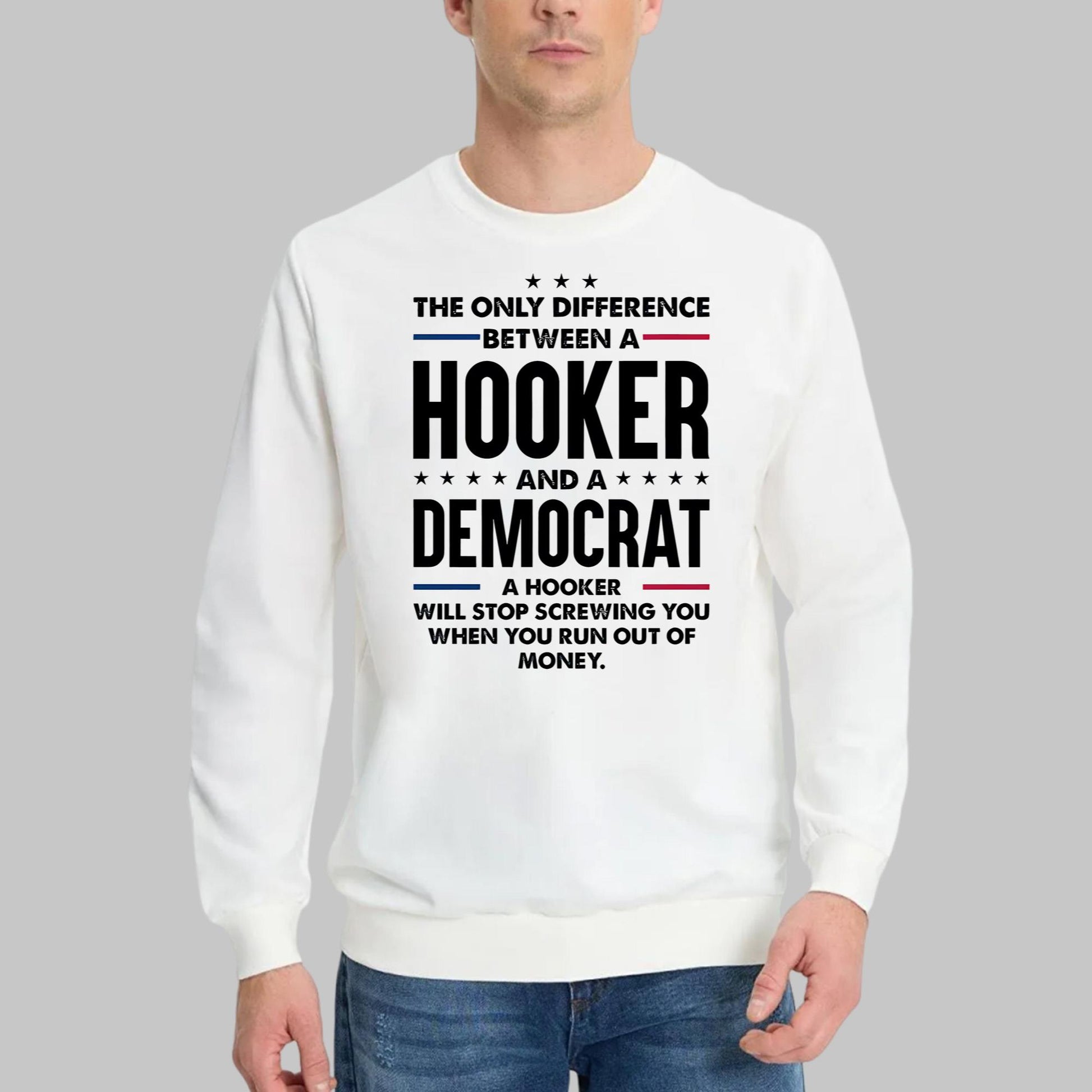 The Only Difference Between A Hooker Shirt
