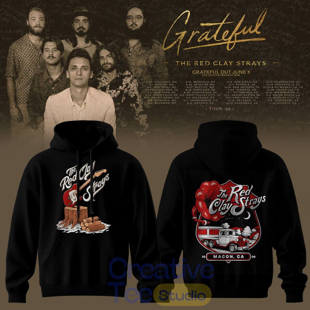 The Red Clay Strays Tour 2026 Special Tee Hoodie