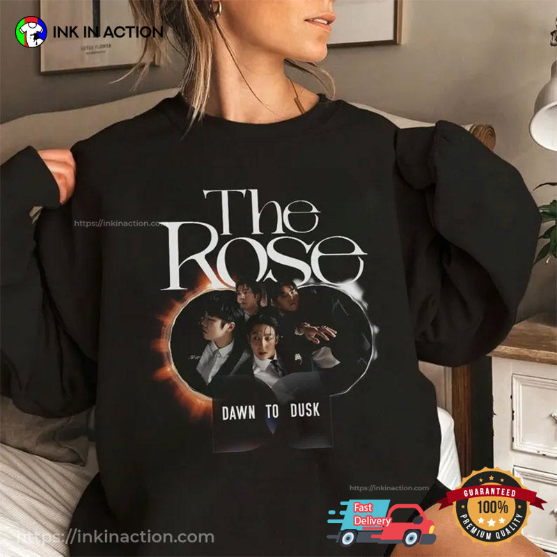 The Rose Dawn To Dusk Tour K-pop Graphic Tee