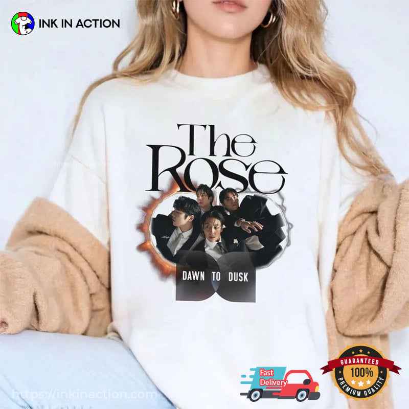 The Rose Dawn To Dusk Tour K-pop Graphic Tee