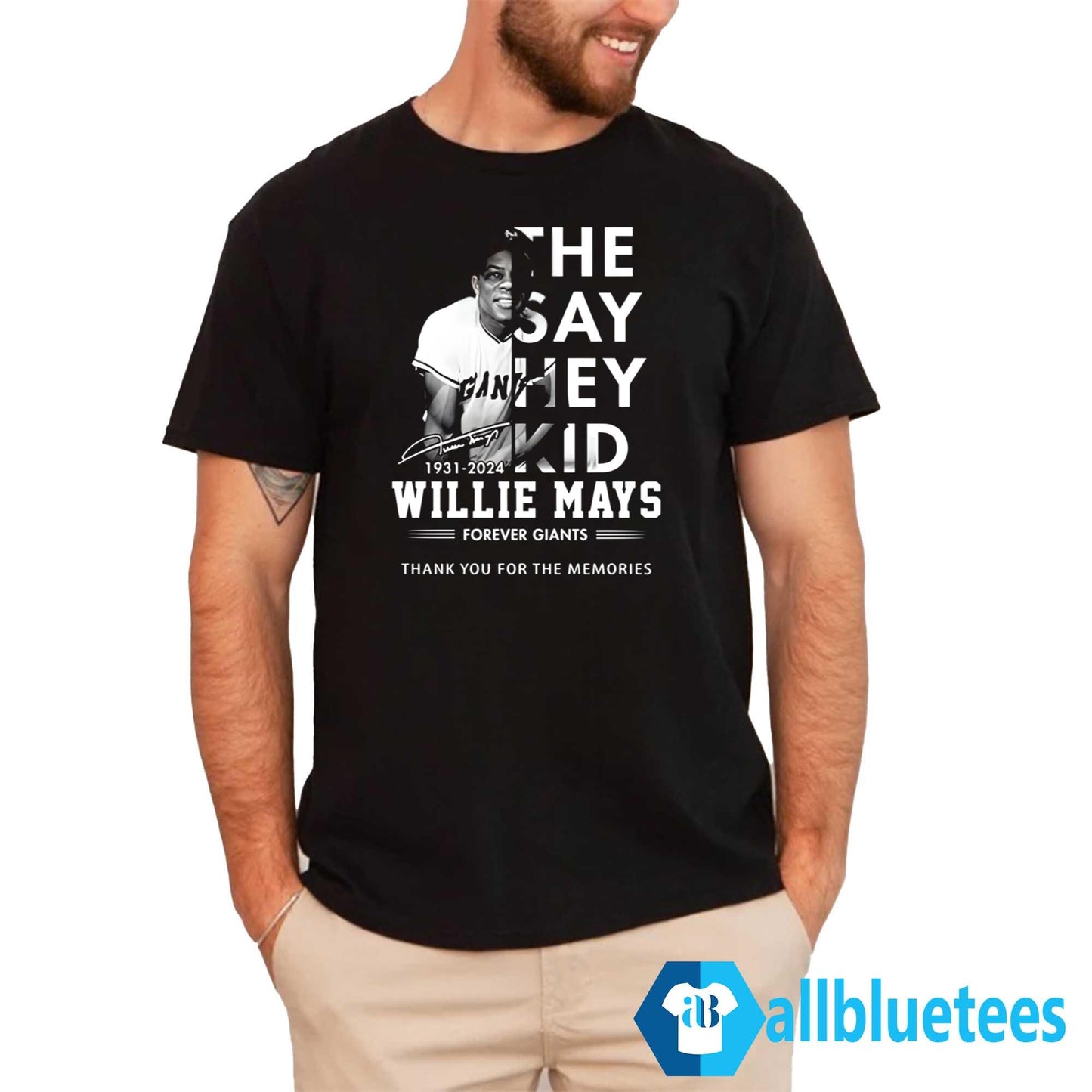 The Say Hey Kid 1931-2024 Willie Mays Forever Giants Shirt