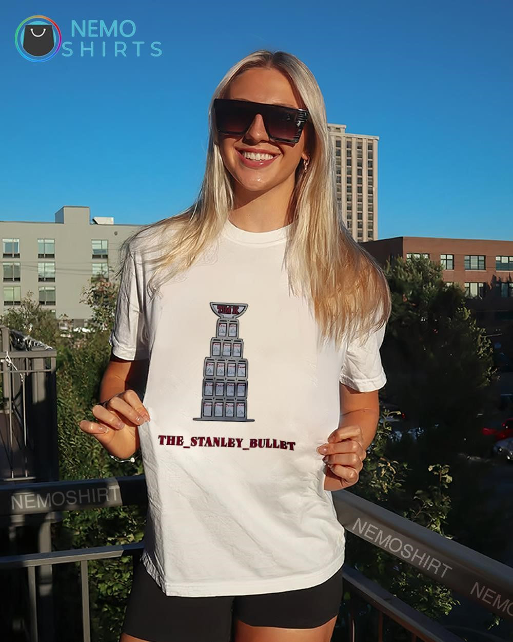 The Stanley Bullet Stanley Cup built shirt