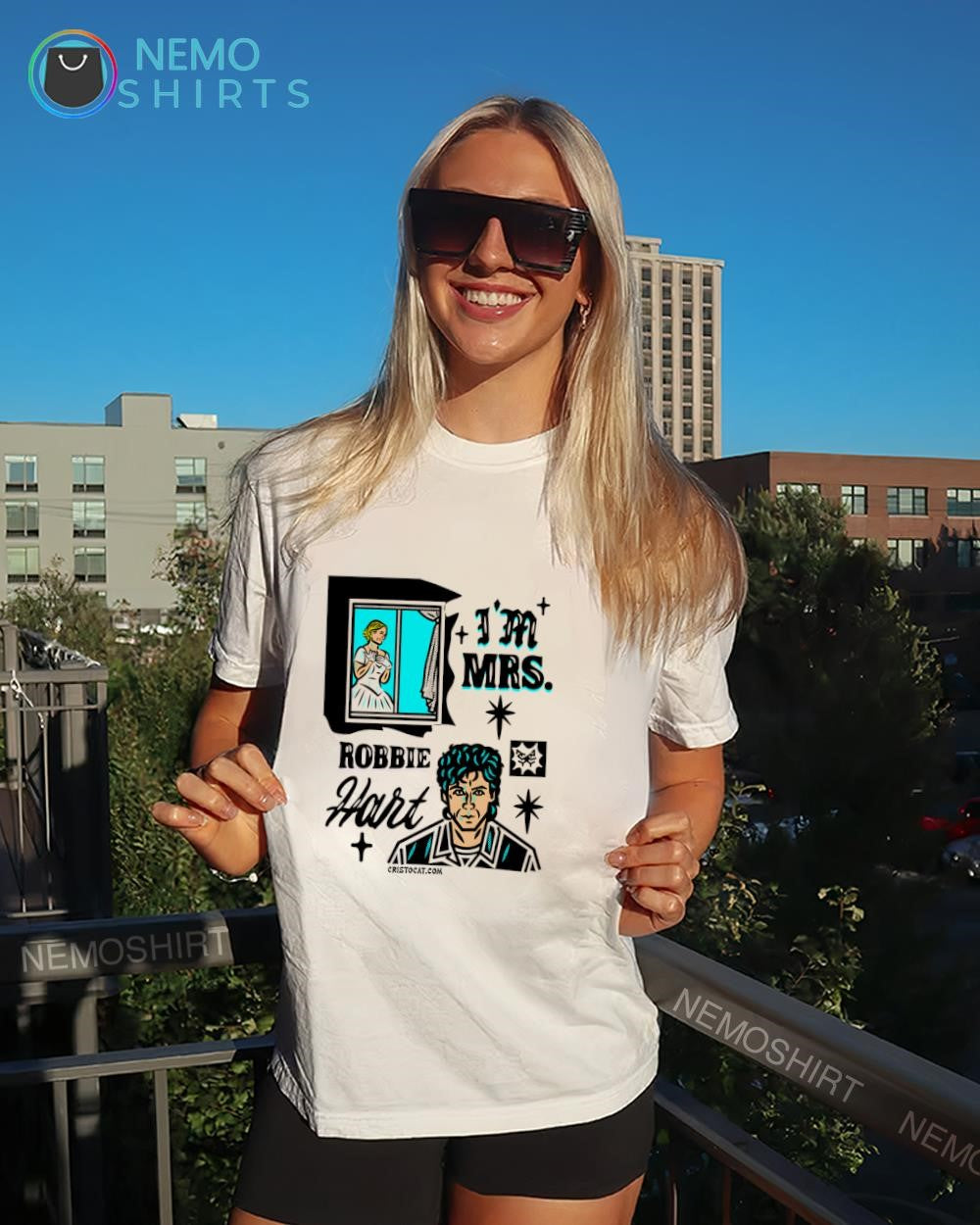 The Wedding Singer comedy I’m Mrs Robbie Hart shirt