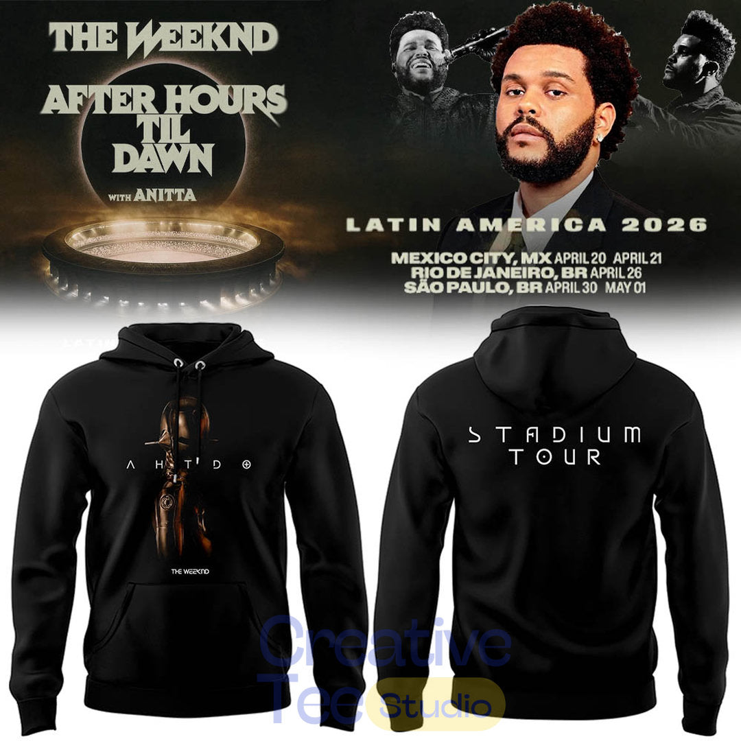 The Weeknd “After Hours Til Dawn With Anitta” Stadium Tour 2026 Hoodie