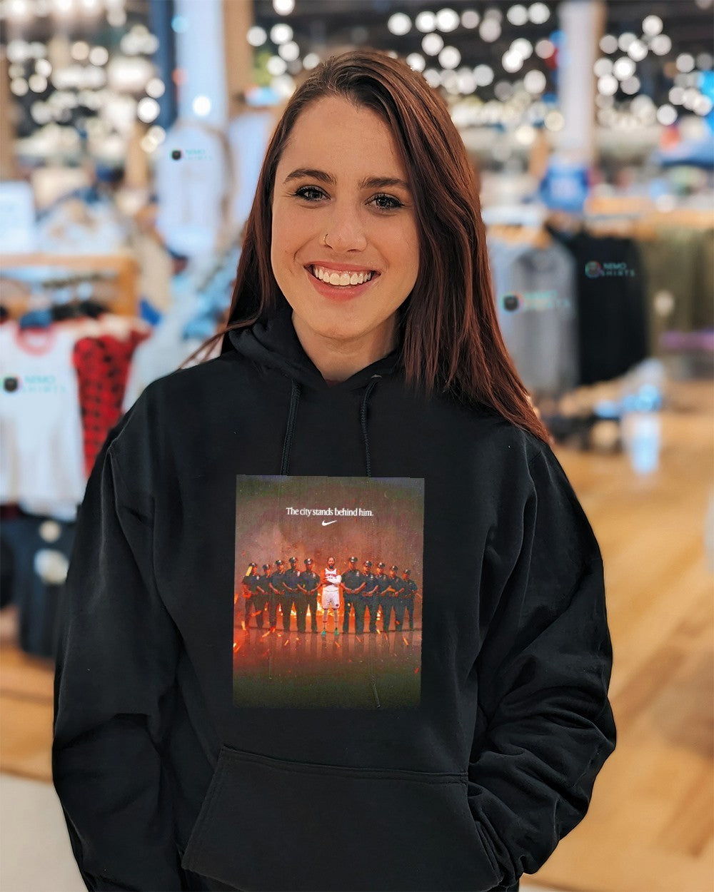 The city stands behind him Jalen Brunson New York Knicks shirt