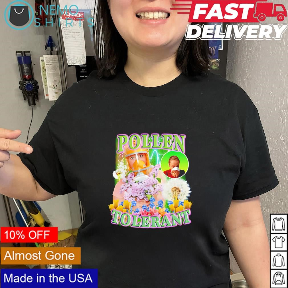 The girl gas mask pollen tolerant shirt