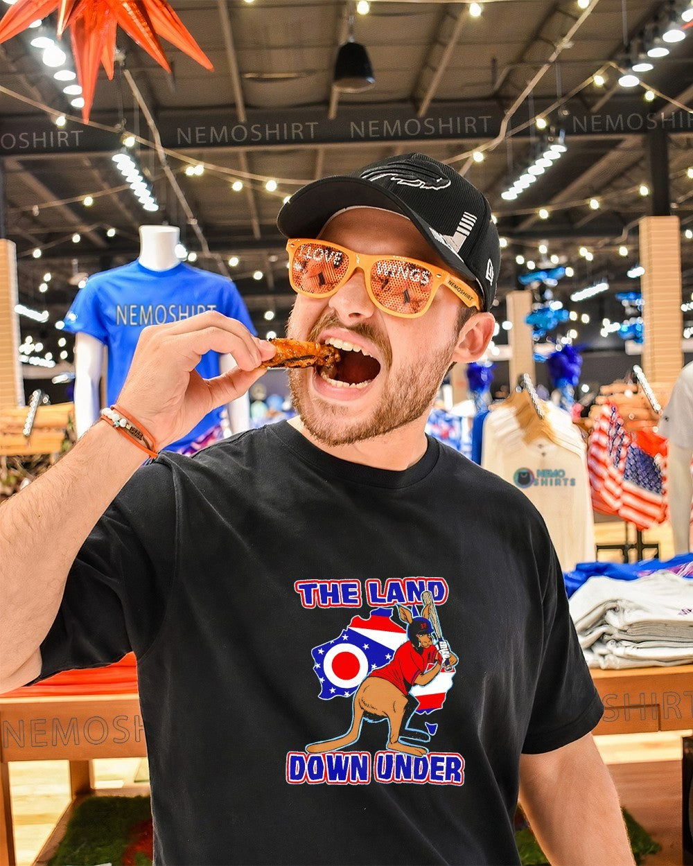 The land down under Cleveland baseball Ohio shirt