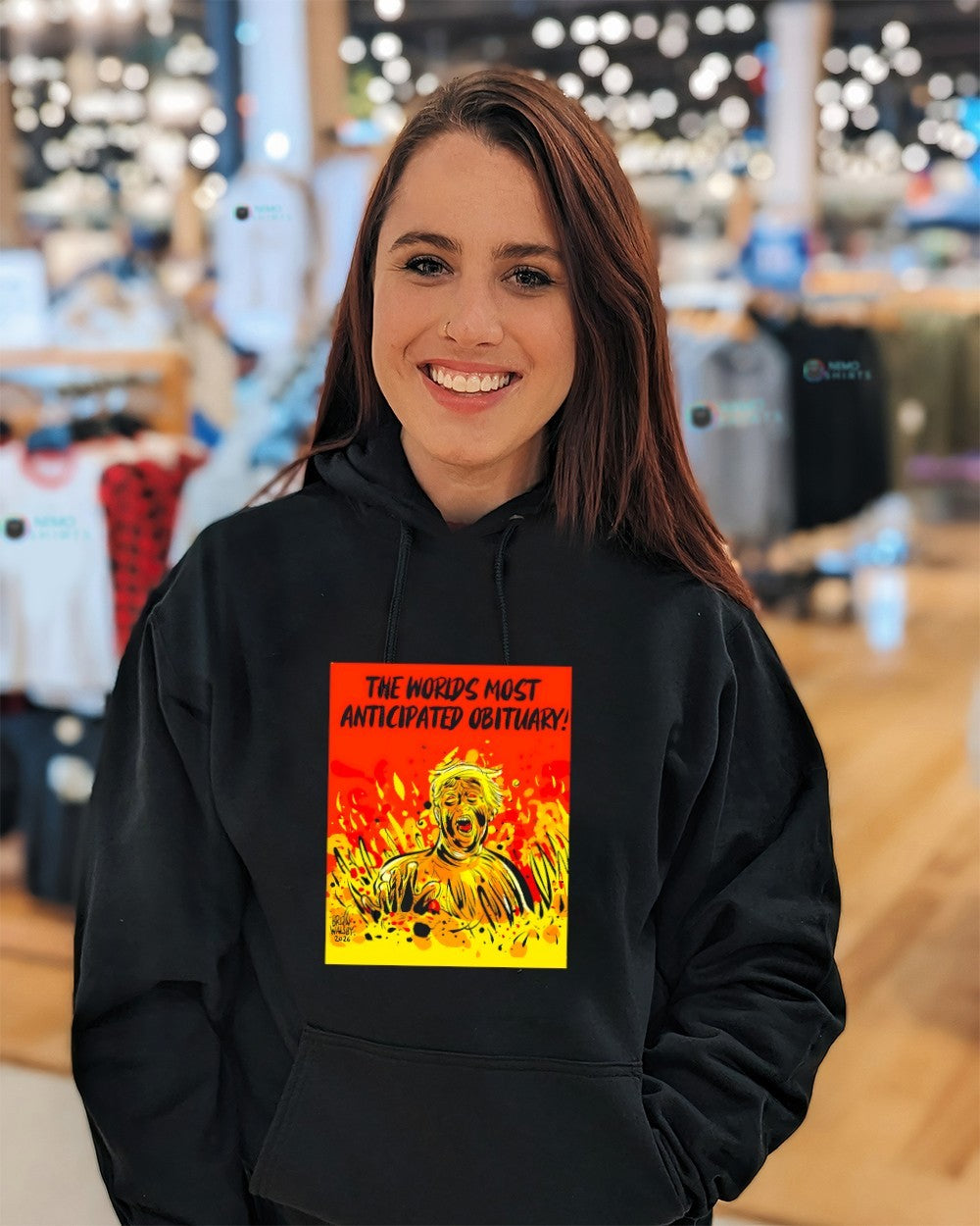 The worlds most anticipated obituary anti Trump shirt
