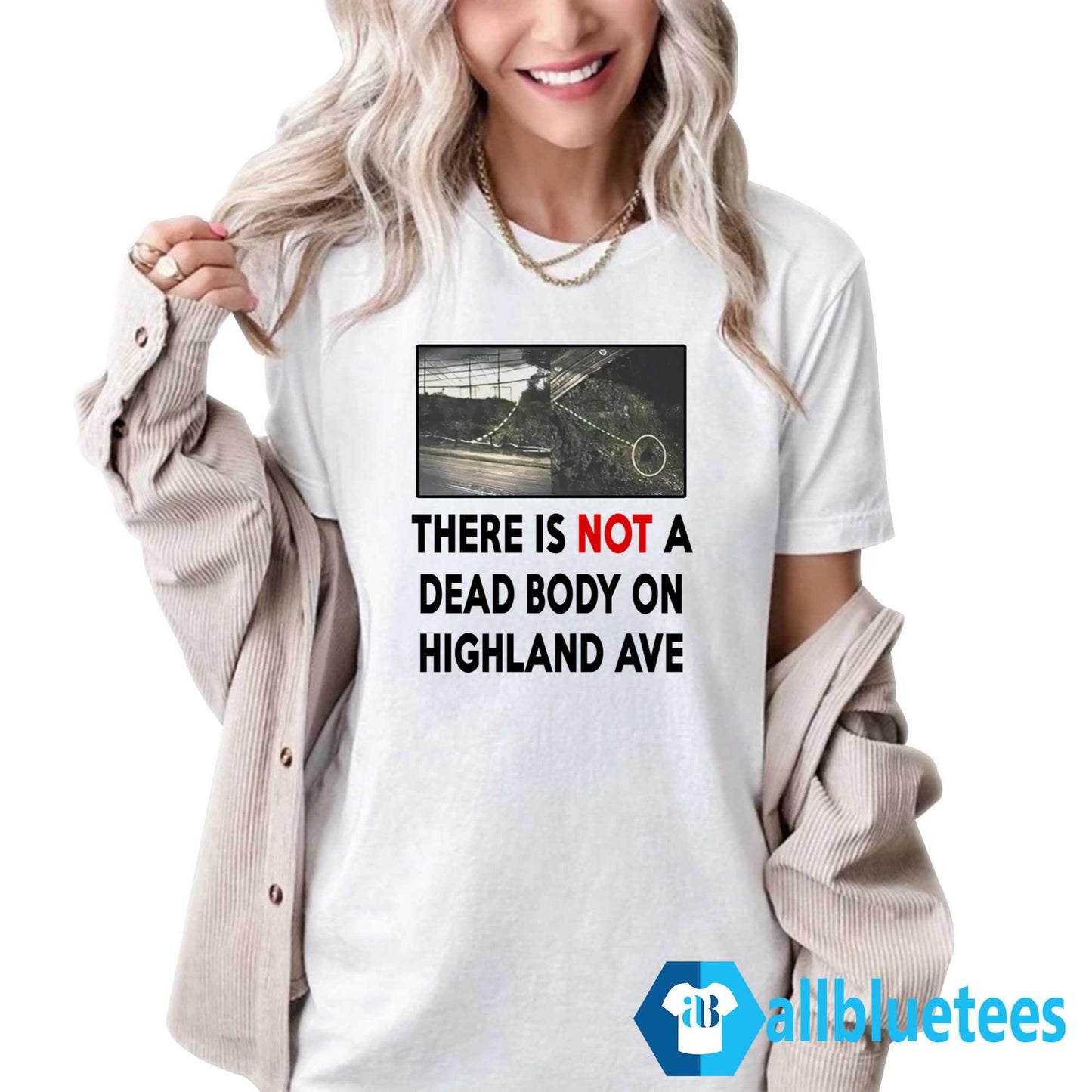 There Is NOT A Dead Body On Highland Ave Shirt