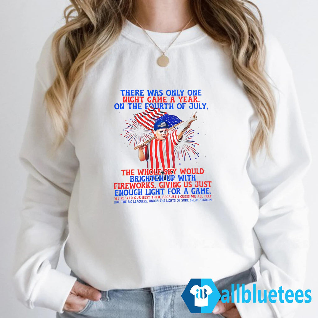There Was Only One Night Game A Year Shirt