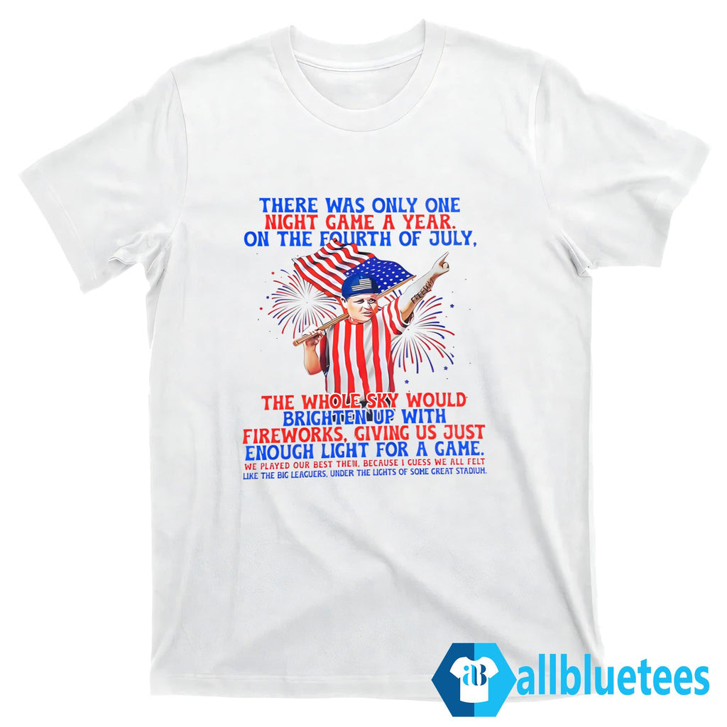 There Was Only One Night Game A Year Shirt