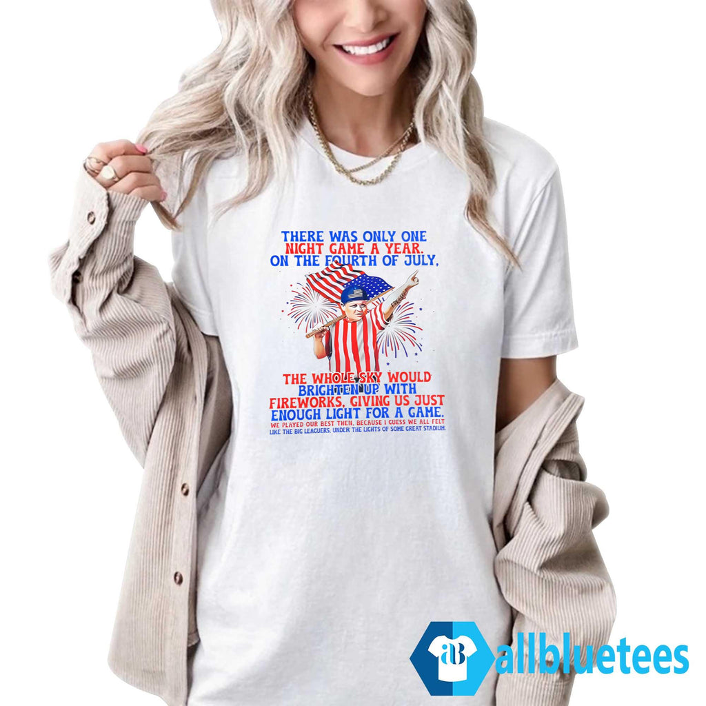 There Was Only One Night Game A Year Shirt