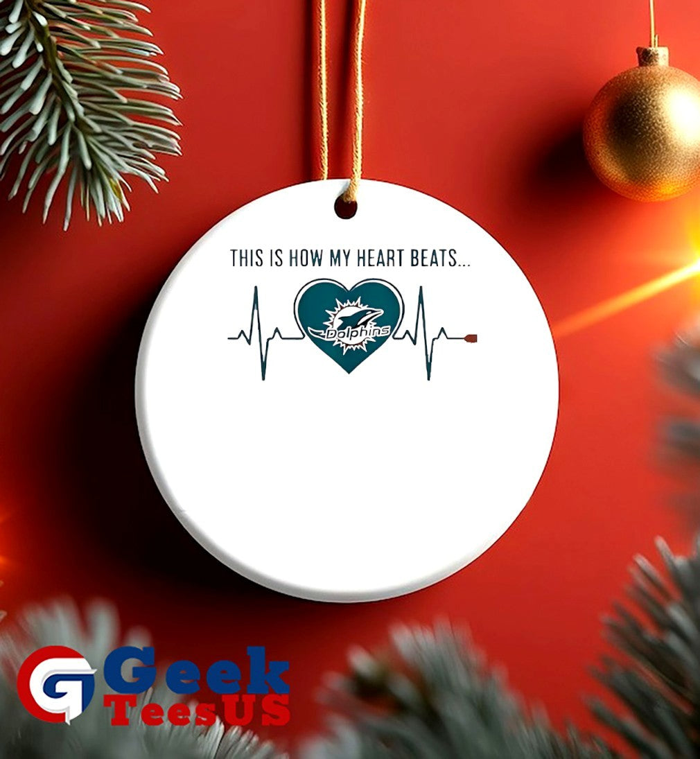 This is how my heart beats Miami Dolphins 2025 logo shirt