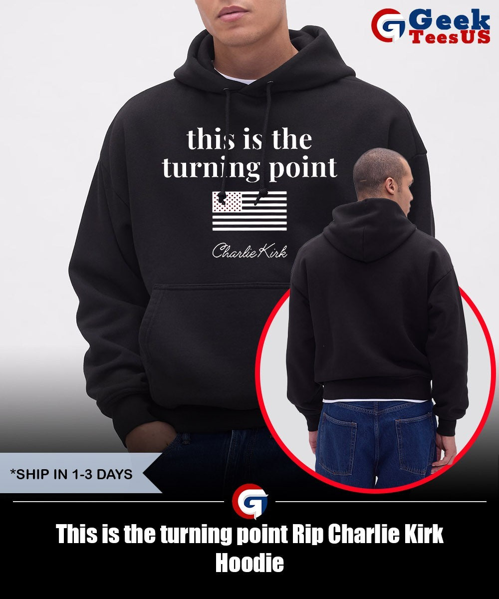 This is the turning point Rip Charlie Kirk shirt