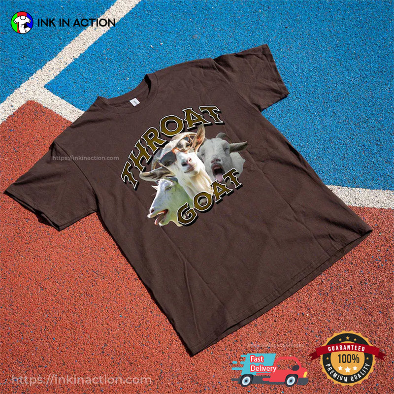 Throat Goat Prank Meme T-shirt