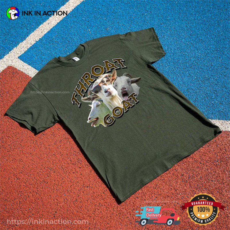 Throat Goat Prank Meme T-shirt