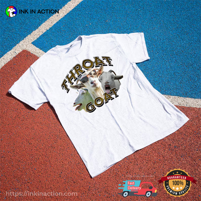 Throat Goat Prank Meme T-shirt