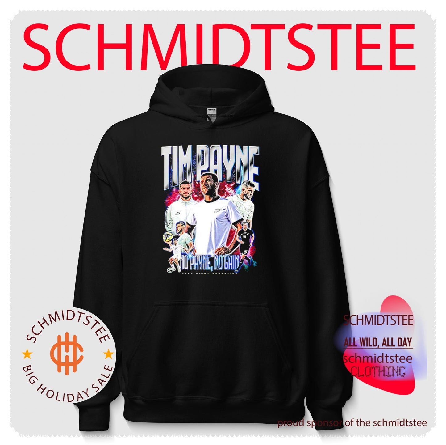Tim Payne No Payne No Gain Graphic shirt