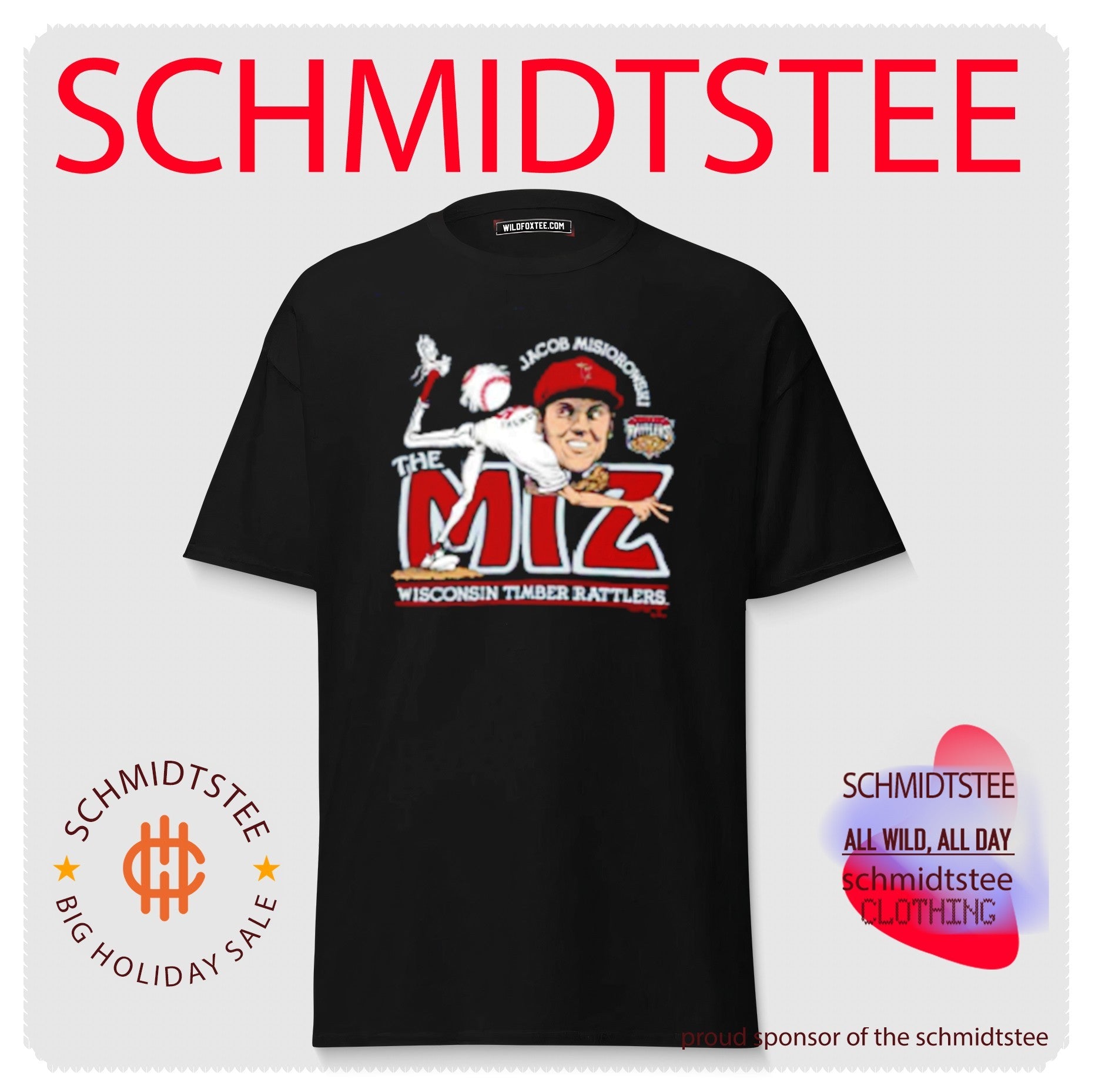 Timber Rattlers Jacob Misiorowski Caricature shirt