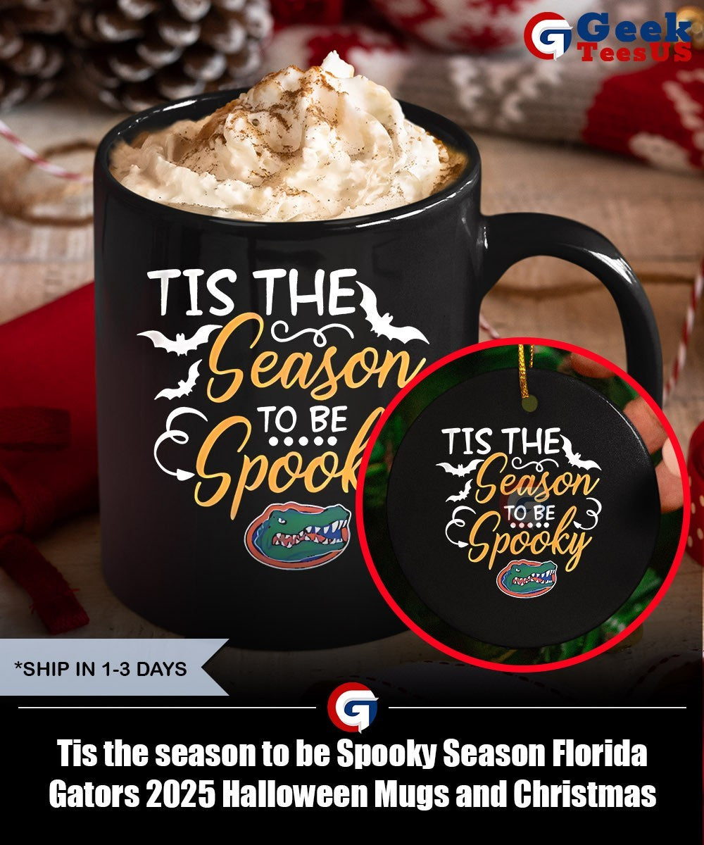 Tis the season to be Spooky Season Florida Gators 2025 Halloween shirt