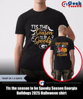 Tis the season to be Spooky Season Georgia Bulldogs 2025 Halloween shirt