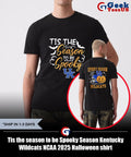 Tis the season to be Spooky Season Kentucky Wildcats NCAA 2025 Halloween shirt