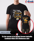Tis the season to be Spooky Season Louisville Cardinals NCAA 2025 Halloween shirt