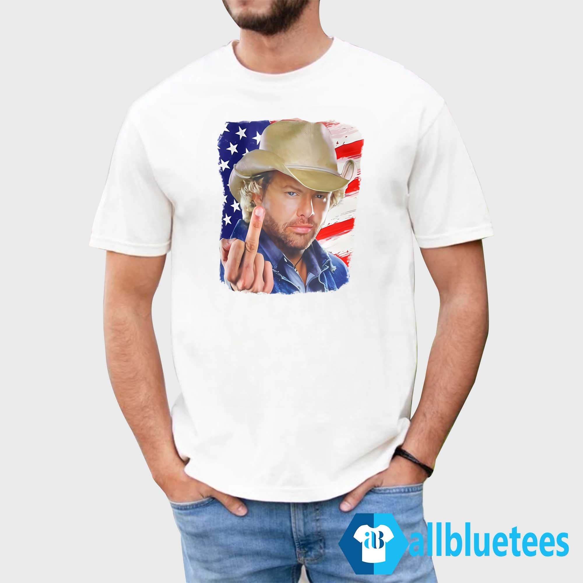 Toby Keith Middle Finger Shirt