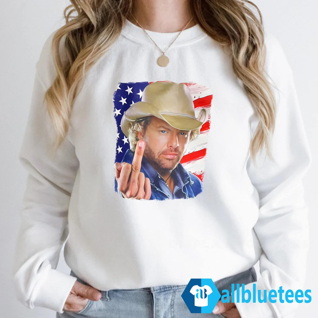 Toby Keith Middle Finger Shirt