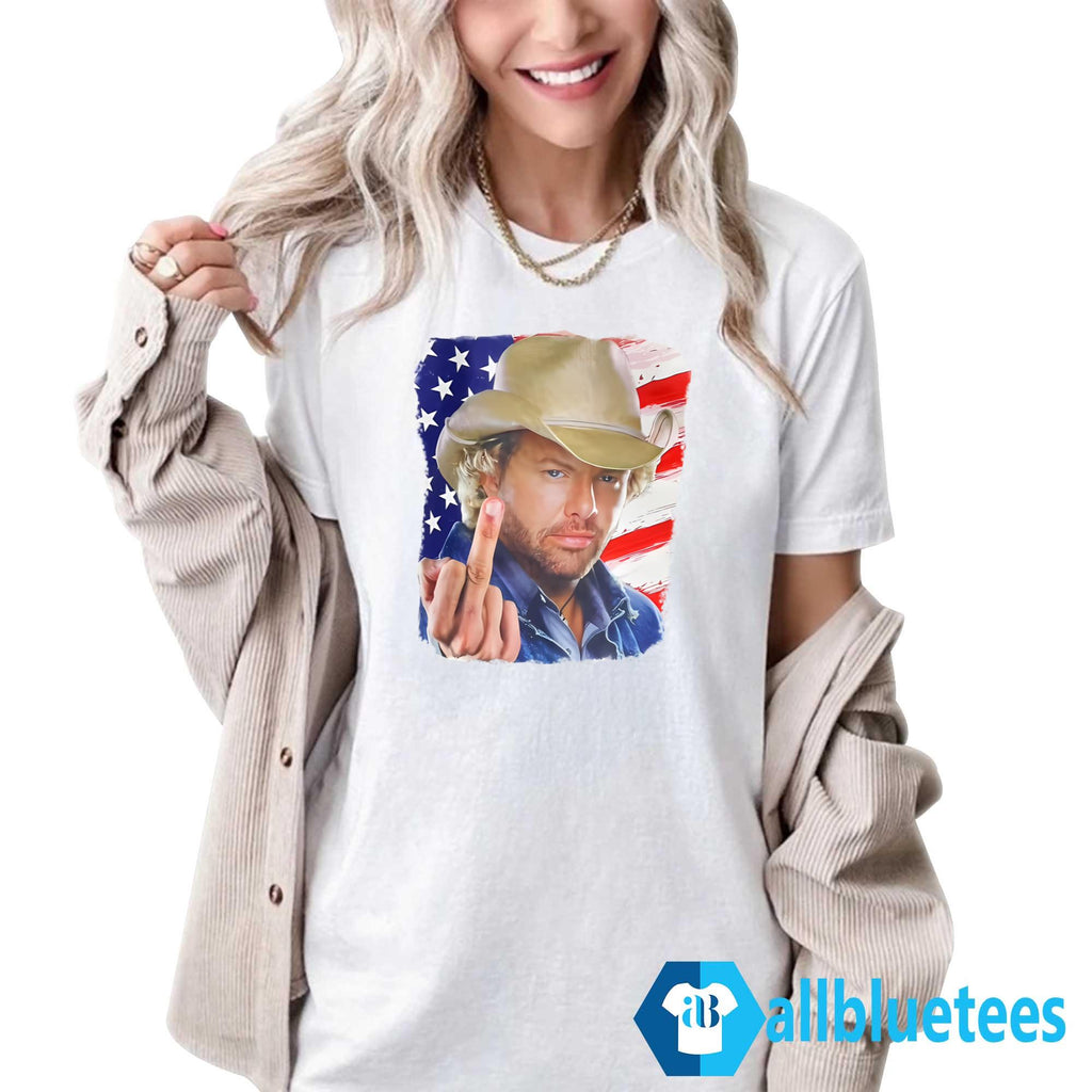 Toby Keith Middle Finger Shirt