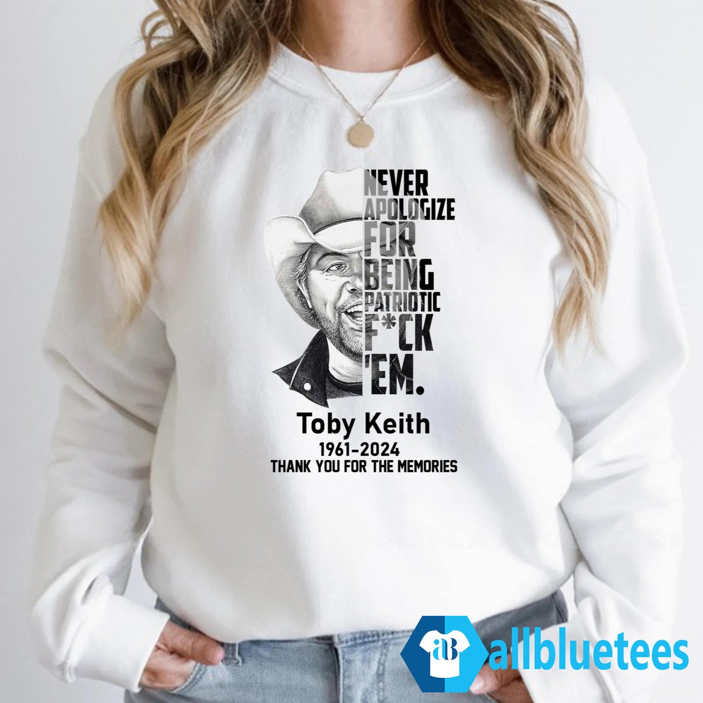 Toby Keith Never Apologize For Being Patriotic Shirt