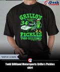 Todd Gilliland Motorsports Grillo’s Pickles shirt