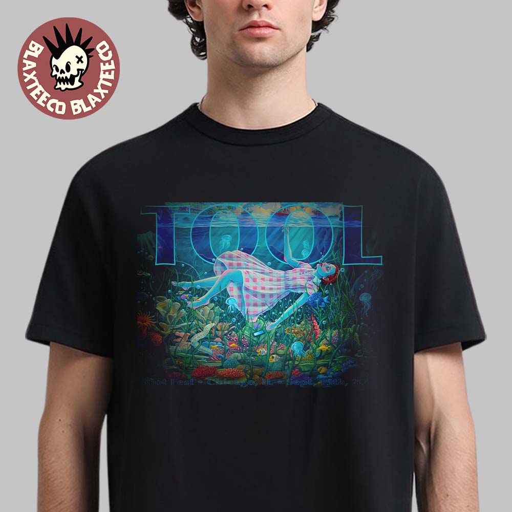 Tool Riot Fest 2026 Event Poster Chicago IL On September 19 2026 First Edition Unisex T-Shirt