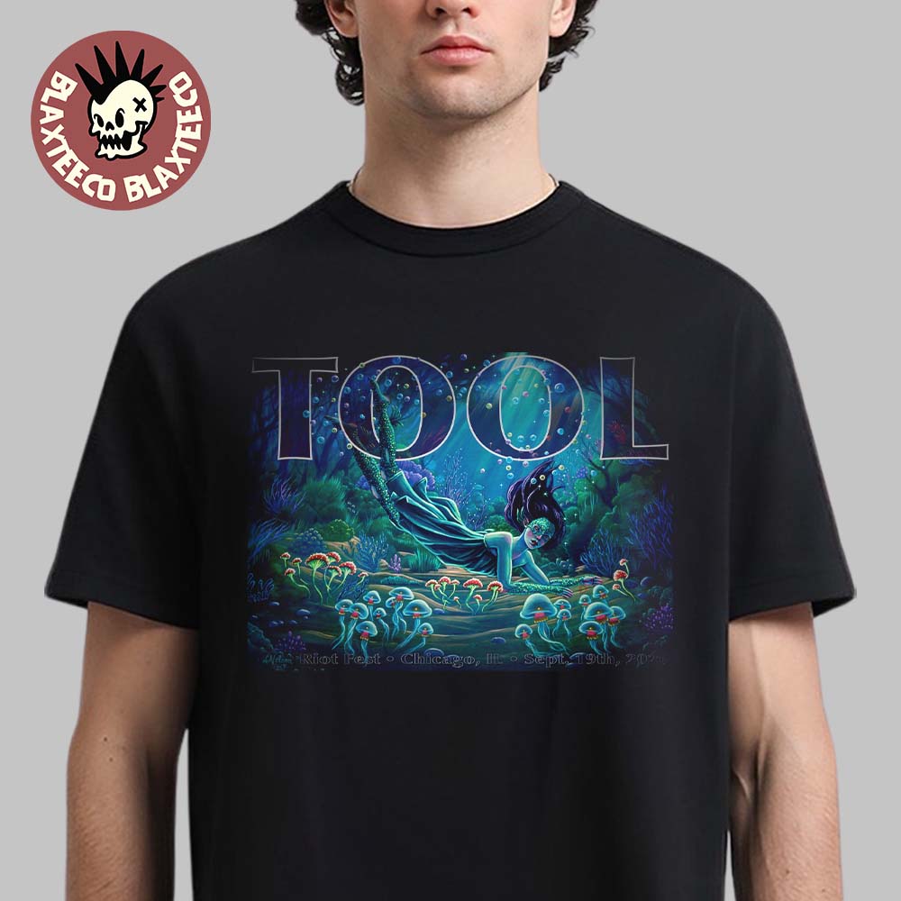 Tool Riot Fest 2026 Event Poster Chicago IL On September 19 2026 Second Edition Unisex T-Shirt