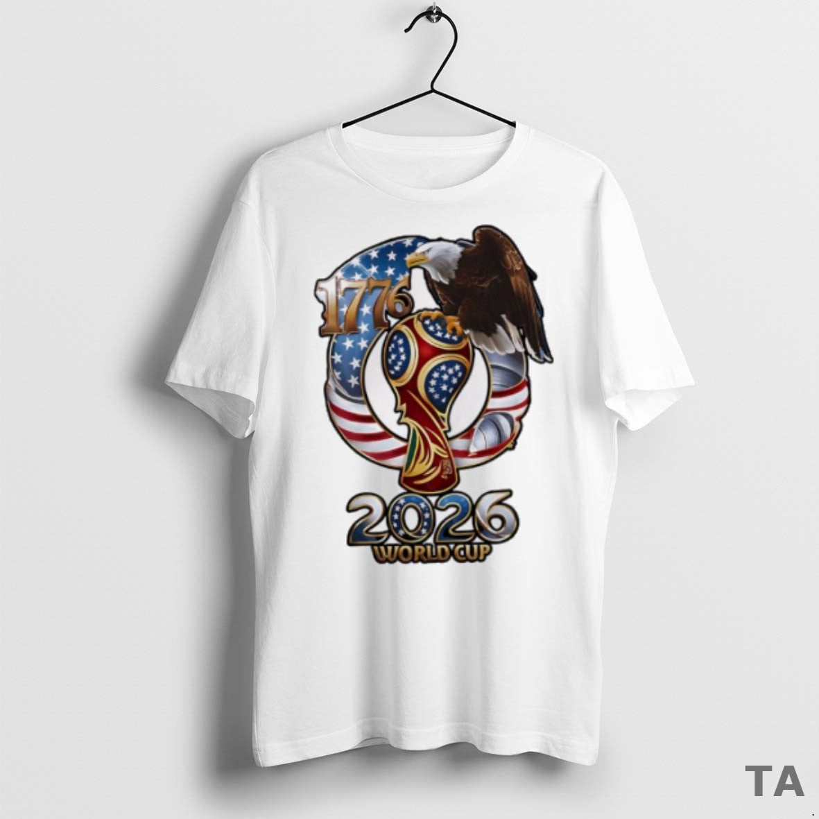 Top 1776 Usa 2026 American Soccer World Cup T Shirt Sweater