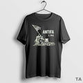 Top Antifa C 1945 Usa Flag T Shirt Sweater