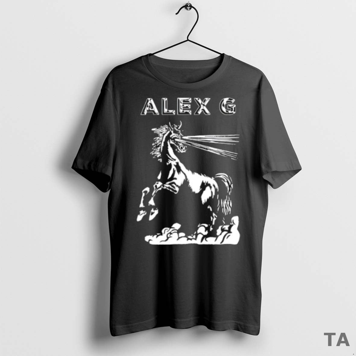 Top Alex G Black Horse T Shirt Sweater